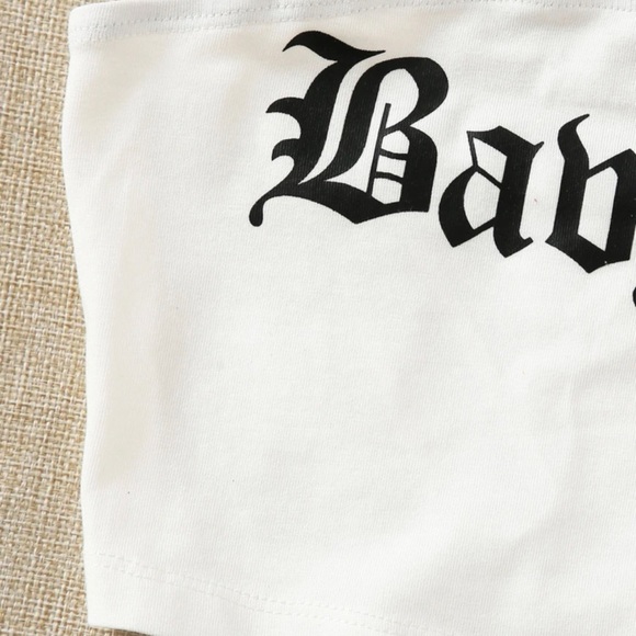 BABY GIRL Crop Tube Top *NEW* - Picture 3 of 8
